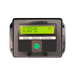 Bilge alarm 4 programmable zones wireless